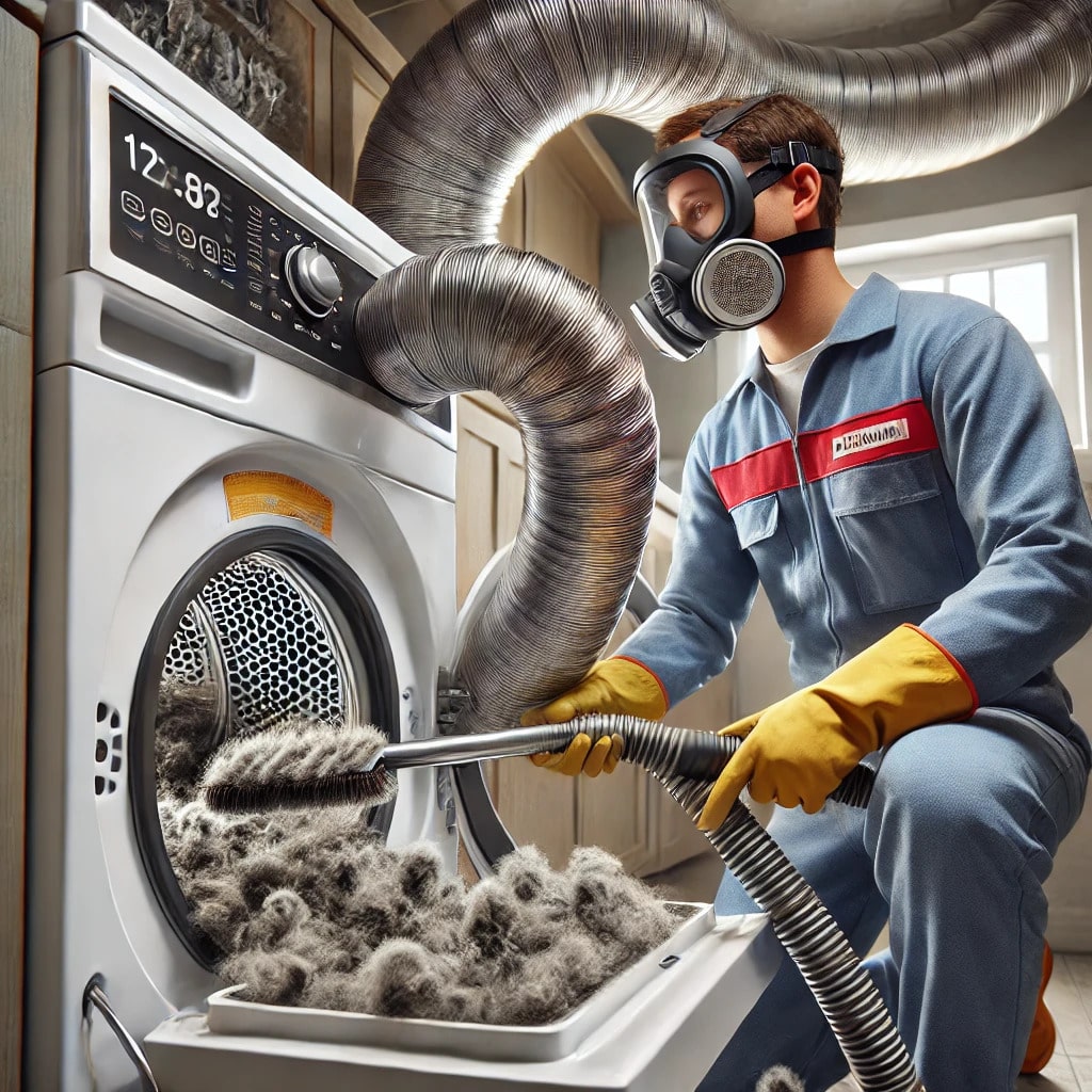 Thorough Dryer Duct Cleaning Services in Arlington, TX Expert Dryer Duct Cleaning in Arlington, Texas - Professional Service by Chimney Sweep Arlington Texas
